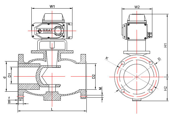 法蘭式半球結(jié)構(gòu)尺寸