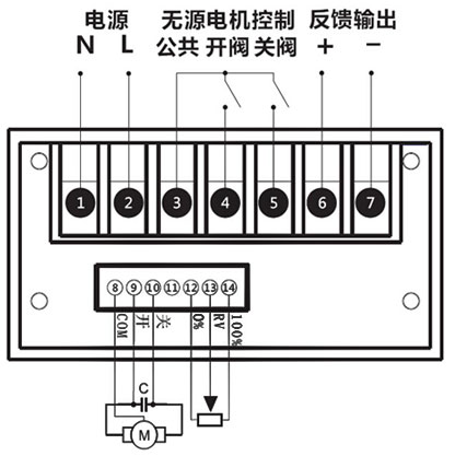 電動(dòng)執(zhí)行器位置發(fā)送器接線圖 KZQ08-3B-p電動(dòng)執(zhí)行器位置發(fā)送器